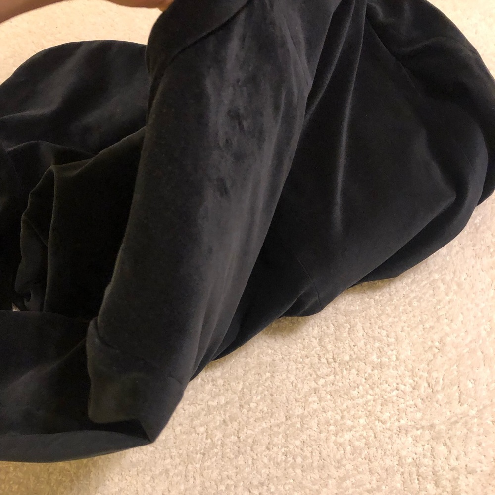 Banana republic velvet sports coat, black, EUC - Picture 4 of 13